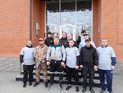 Регулярные тренировки наших охранников ГБР